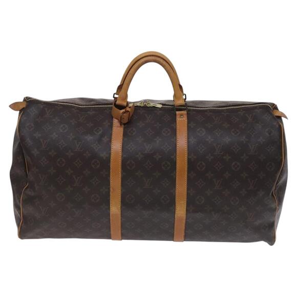 LOUIS VUITTON Monogram Keepall 60 Boston Bag M41422 - Picture 13 of 16